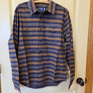Impact Collection United By Blue Organic hemp Flannel Shirt Men's Medium NEW